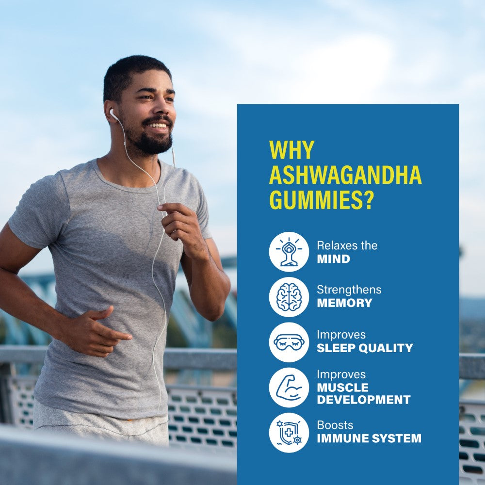 Mediball Ashwagandha Gummies | No Added Sugar