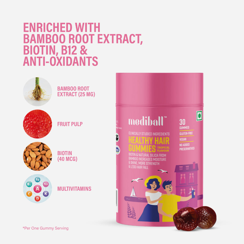 Mediball Healthy Hair Gummies