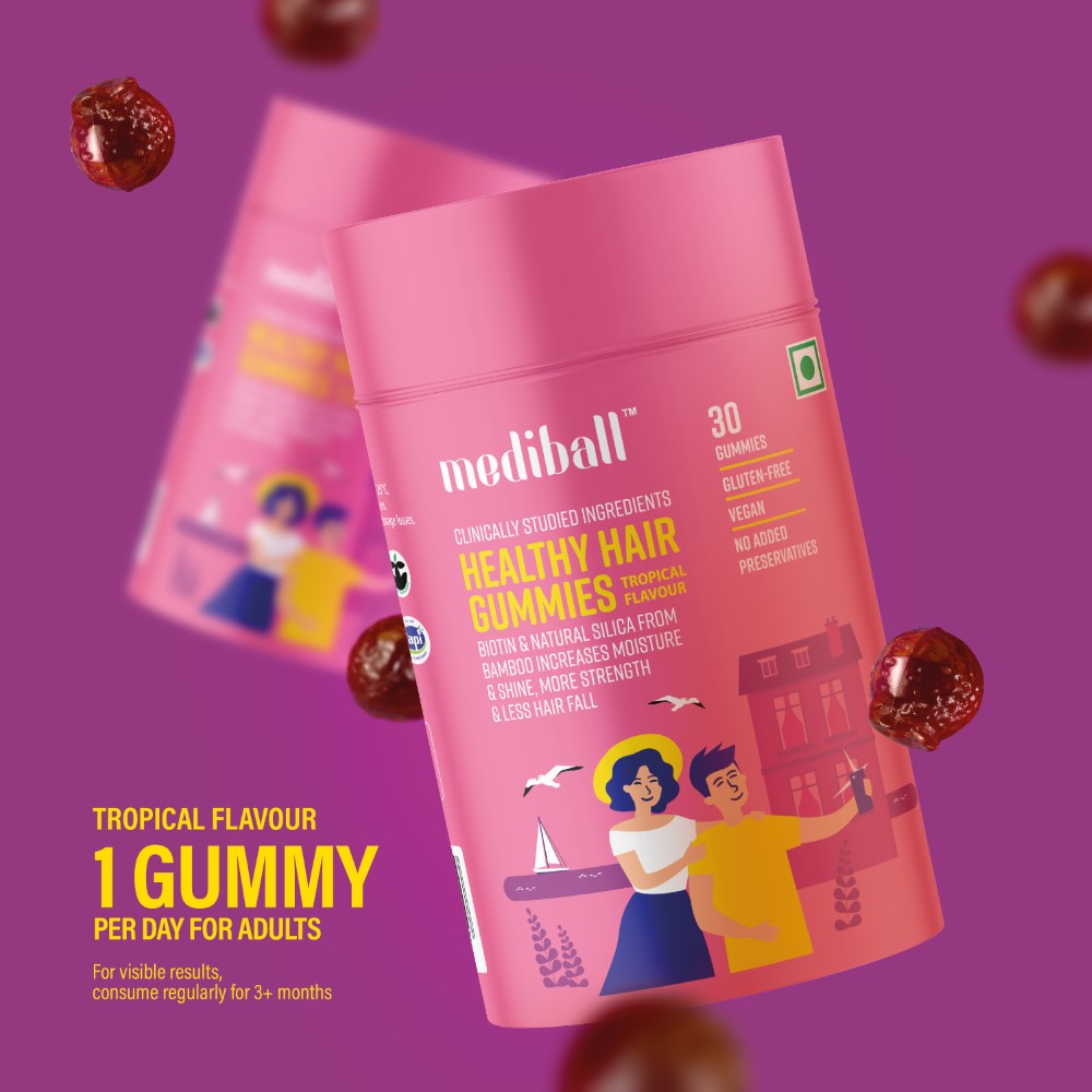 Mediball Healthy Hair Gummies