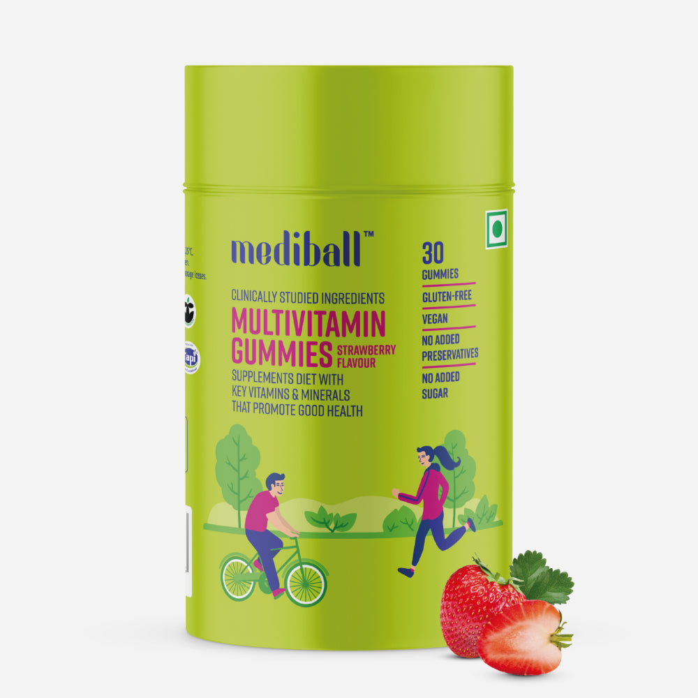 Mediball Multivitamin Gummies | No Added Sugar