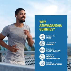 Mediball Ashwagandha Gummies | No Added Sugar
