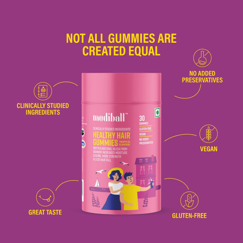 Mediball Healthy Hair Gummies
